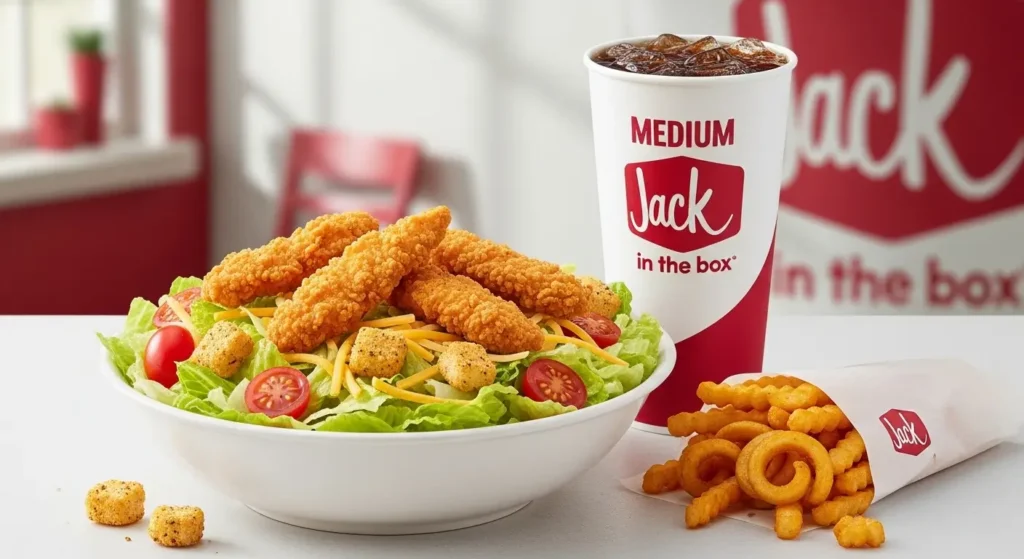 jack in the box Garden Salad W Crispy