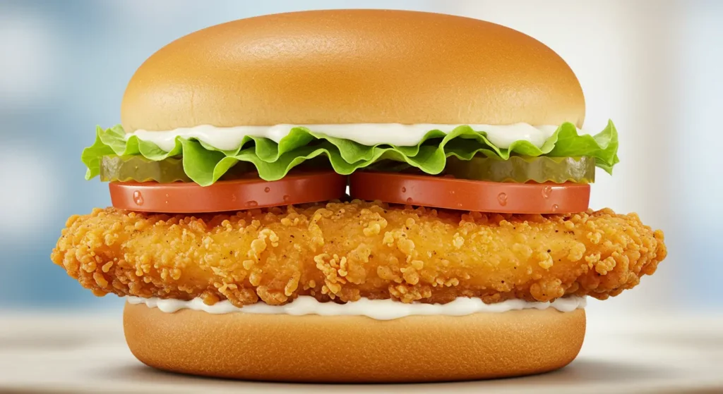 jack in the box Jr. Chicken Sandwich