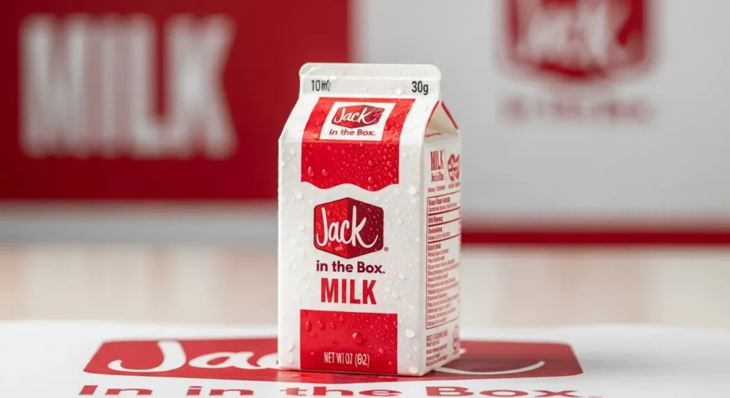 jack in the box Milk