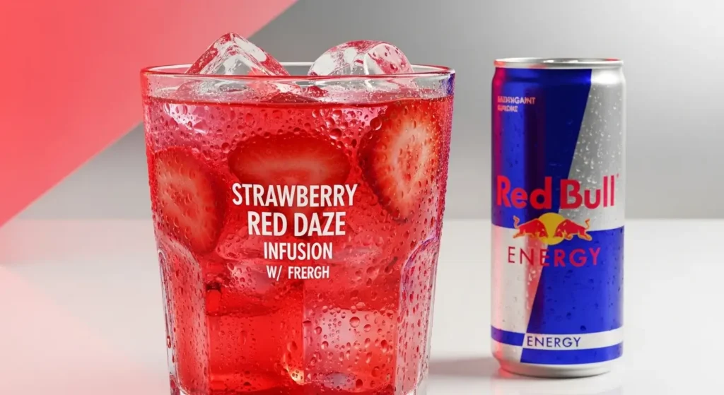 Strawberry Red Daze Red Bull Infusion