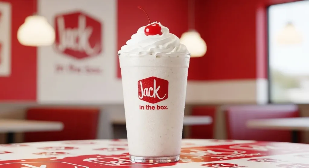 jack in the box Vanilla Shake