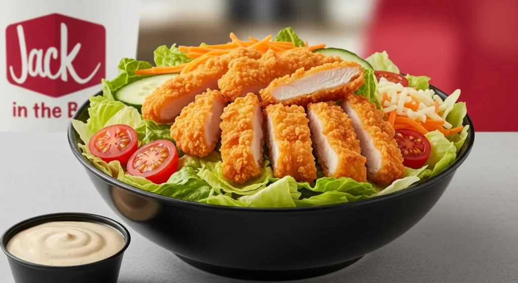 jack in the box Garden Salad W Crispy