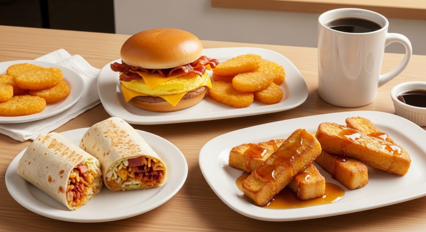 Jack in the box Breakfast menu