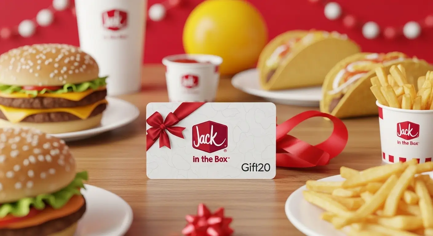 Jack in the Box gift card