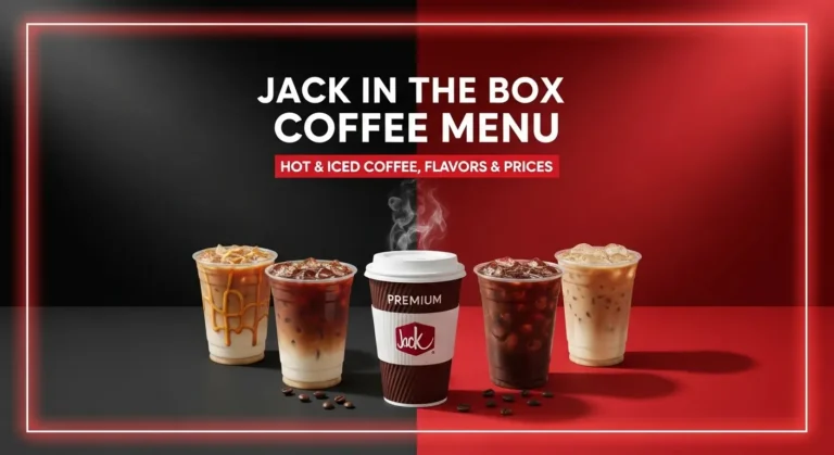 Jack in the Box Coffee Menu