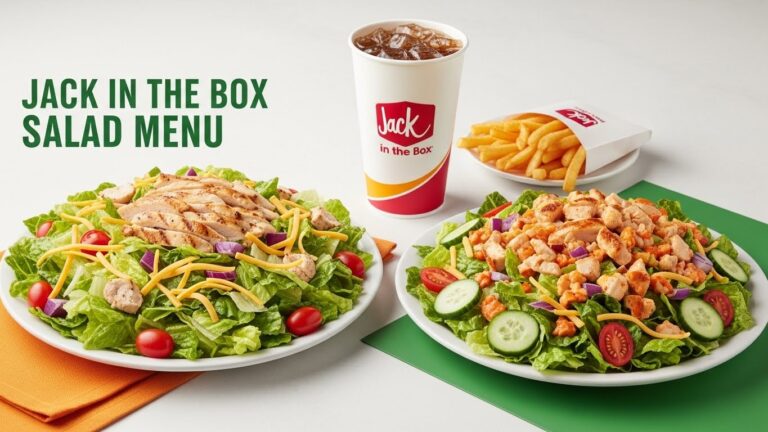 Jack in the Box Salad Menu